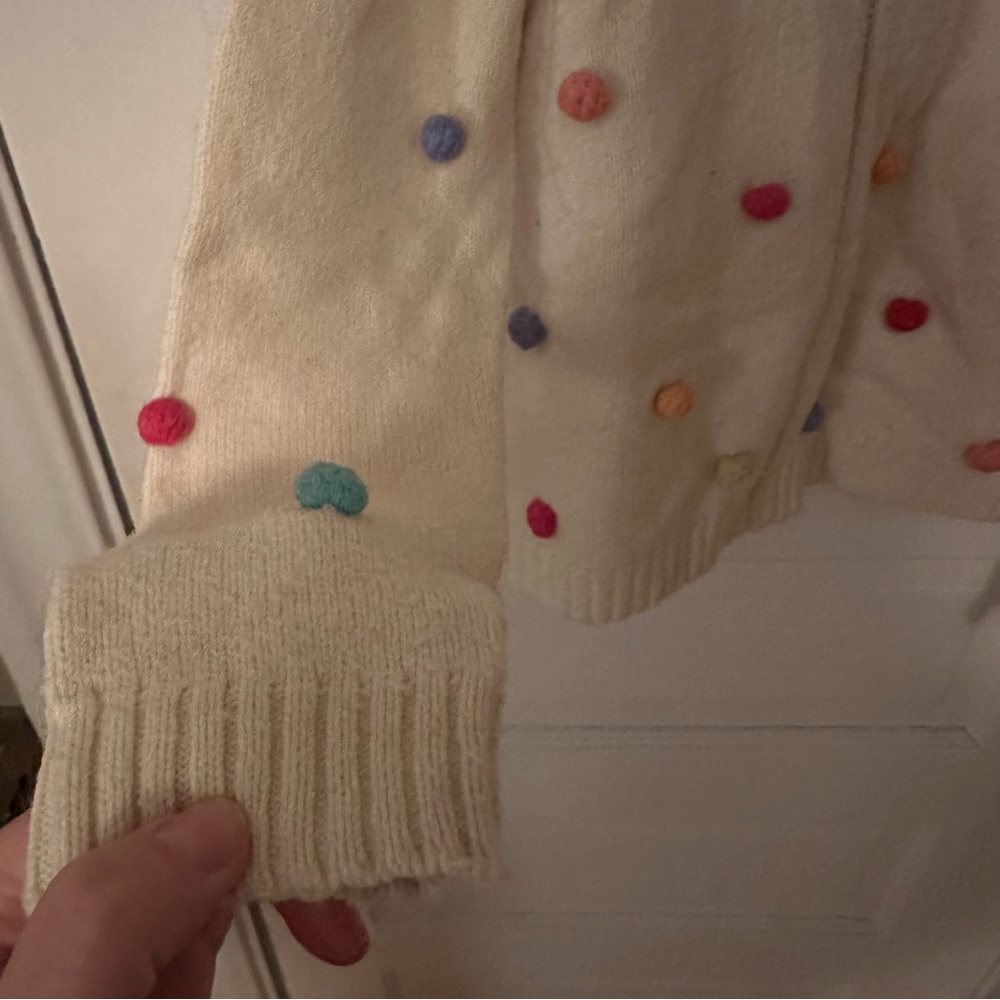 Gymboree size 12 pom pom sweater - Picture 4 of 4